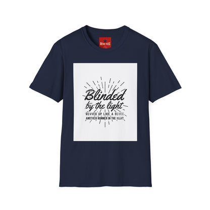 Blinded by the Light T-Shirt — Inspirational Faith Graphic Tee