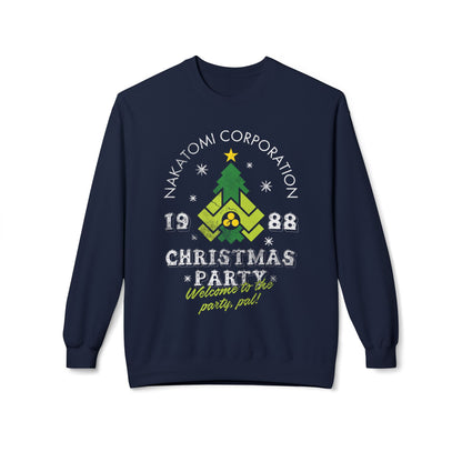 Die Hard 'Nakatomi Corporation 1988' Holiday Crewneck Christmas Party Sweatshirt