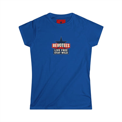 Revotees 'Live Free Stay Wild' Women's Tee