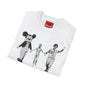 Banksy Graphic T-Shirt — Retro Satirical Parade Design