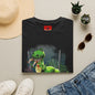 T-Rex Graphic T-Shirt – Cute Green Dinosaur Design