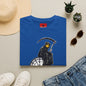 Banksy T‑Shirt — Grim Reaper Clock Graphic Tee (Smiley Mask)