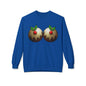 Yule Tidings We'll Twin - Christmas Puddings Crewneck Sweater