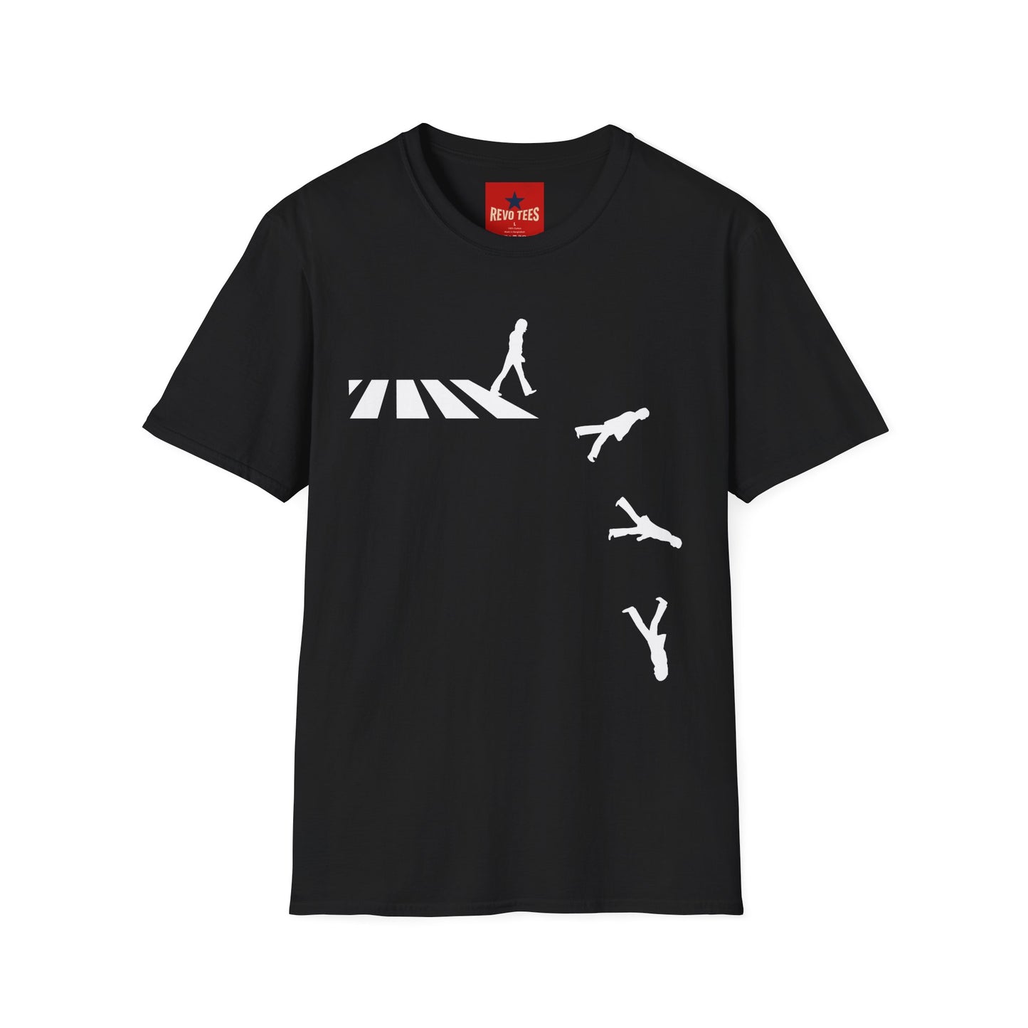 Beatles - Zebra Crossing Funny - Unisex Softstyle T-Shirt