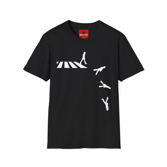 Beatles - Zebra Crossing Funny - Unisex Softstyle T-Shirt