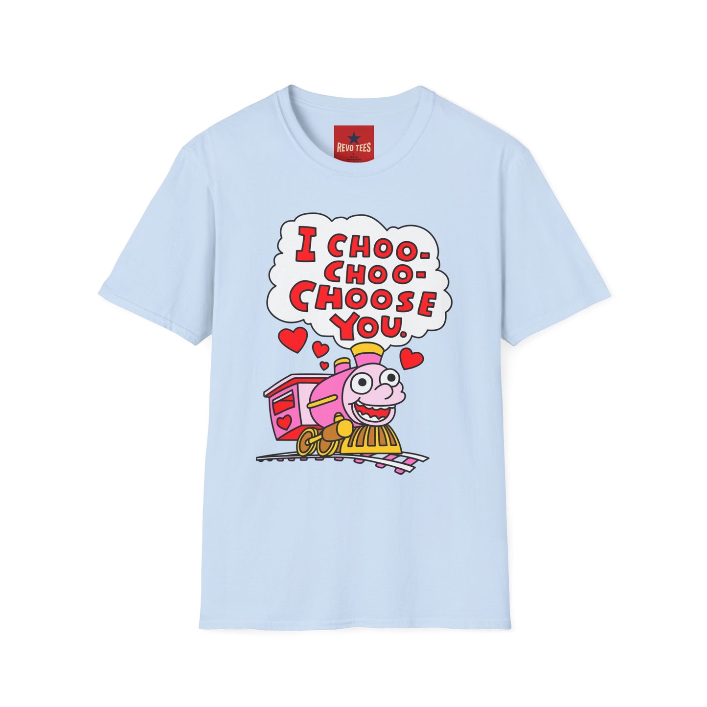 I Choo-Choo-Choose You T-Shirt — Cute Valentine’s Train Graphic Tee