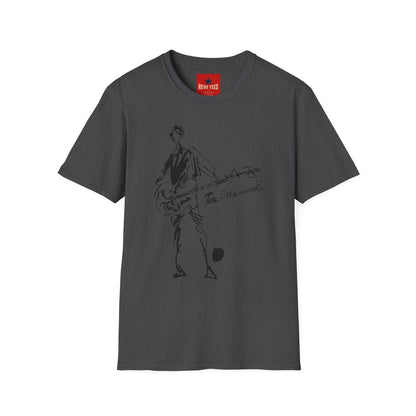 The Clash - Joe Strummer Sound Check - By Ray Lowry - Unisex Softstyle T-Shirt