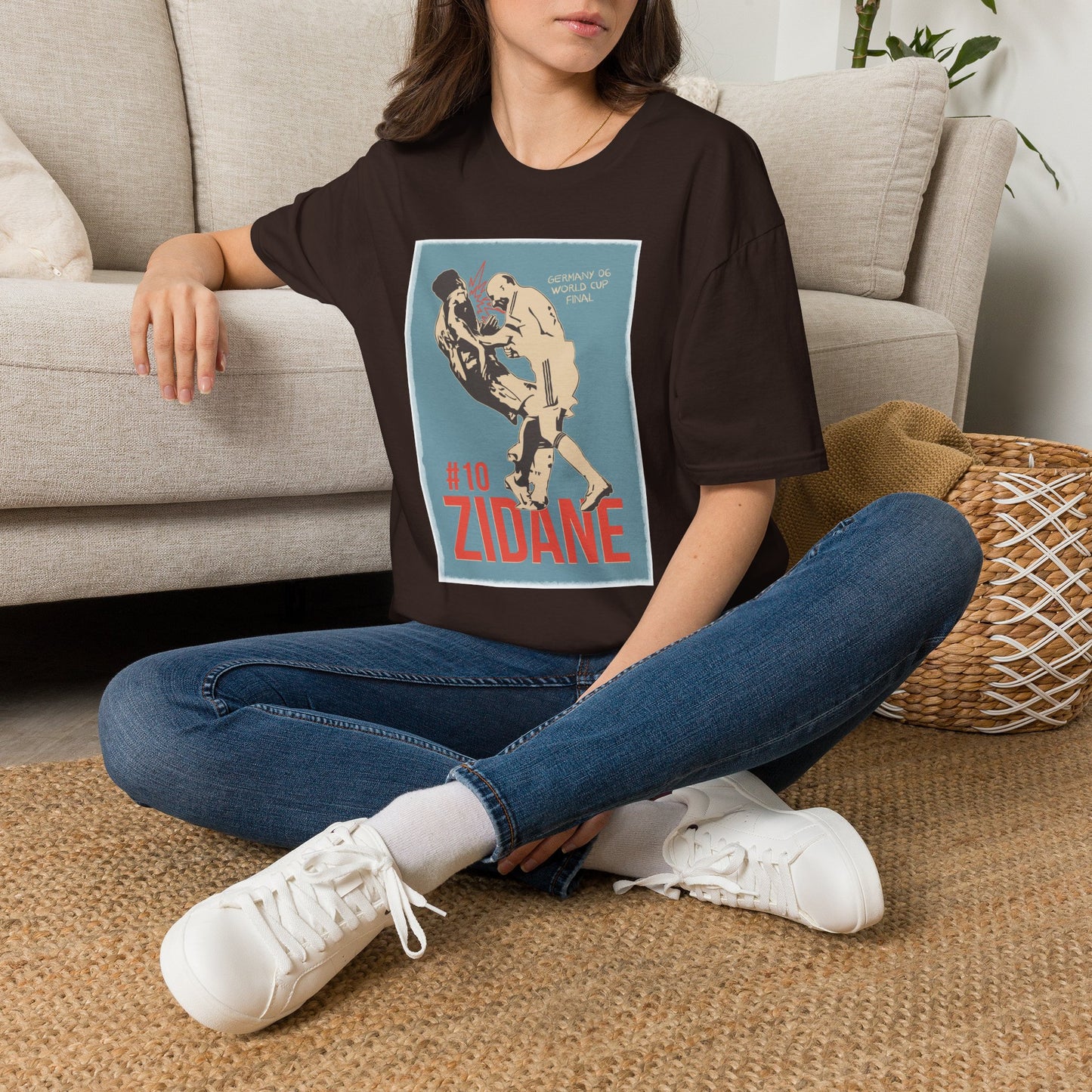 World Cup 2026 - France Headbutt Soccer T-Shirt — 2006 World Cup Retro Football Tee