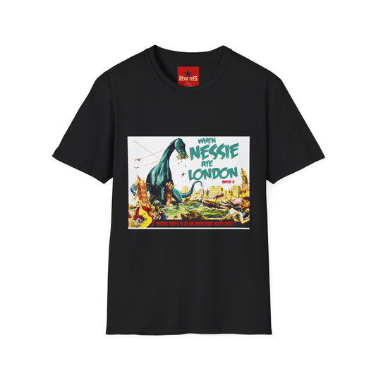 When Nessie Ate London T-Shirt — Vintage Monster Graphic Tee