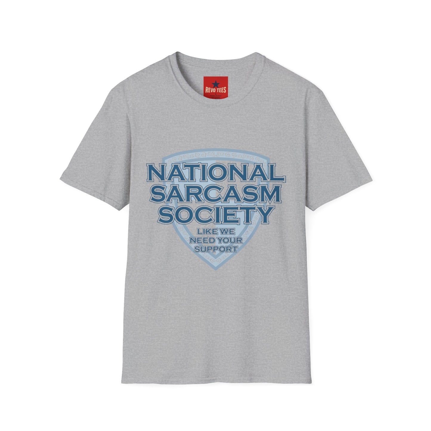 National Sarcasm Society - Unisex Softstyle T-Shirt