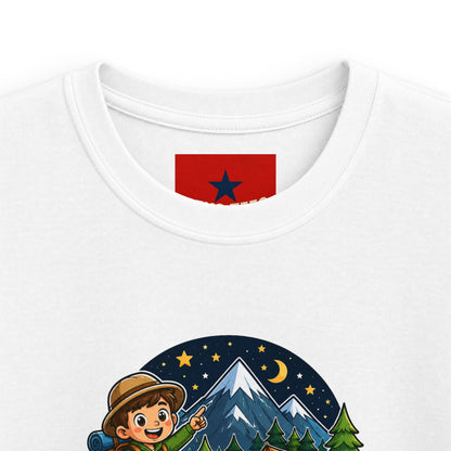 Kids Adventure Club T-Shirt — Mini Explorer Camping Tee