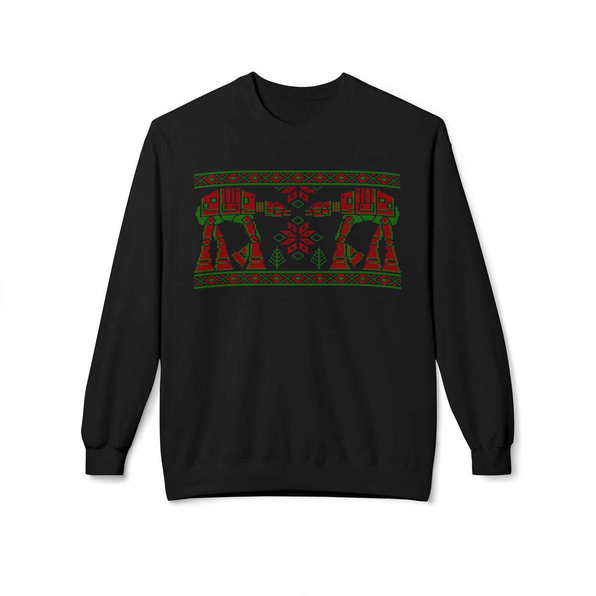 Star Wars AT-AT Holiday Sweater Crewneck Sweatshirt
