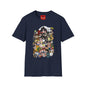 Anime Character Collage T-Shirt — Retro Studio Movie Tribute Tee
