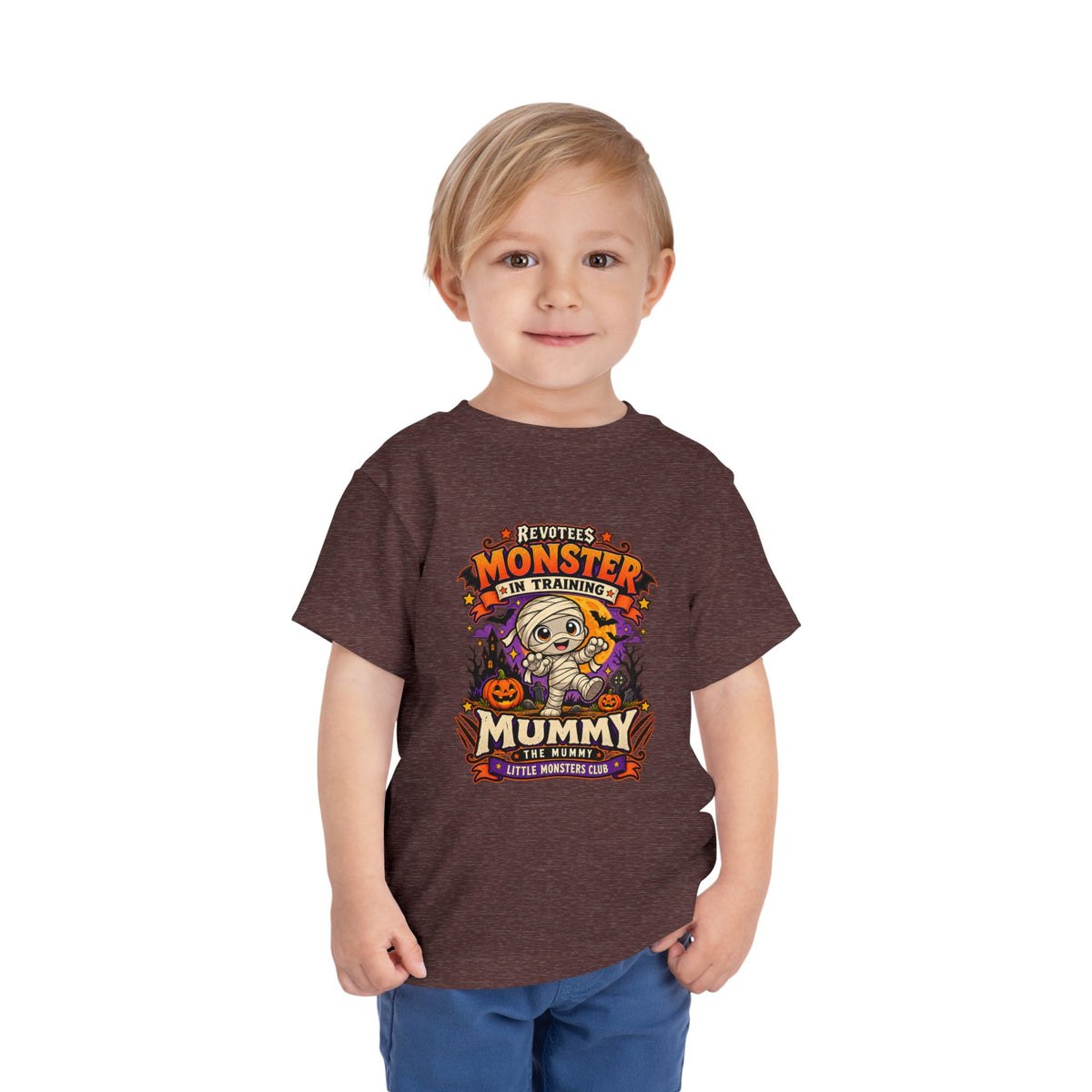 REVOTEES Toddler Monster In Training "Mummy" Halloween Tee