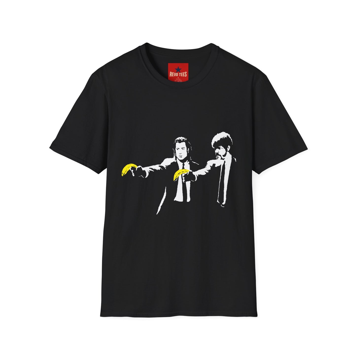 Banksy Pulp Fiction Banana Standoff T-Shirt