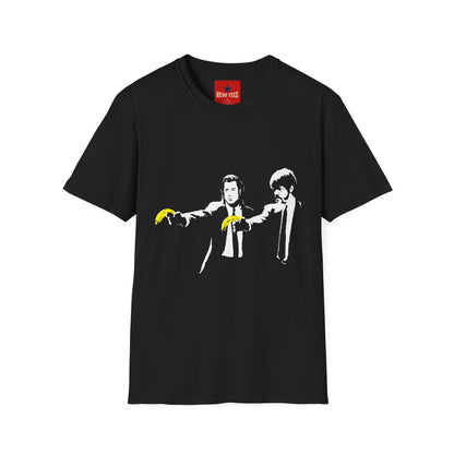 Banksy Pulp Fiction Banana Standoff T-Shirt