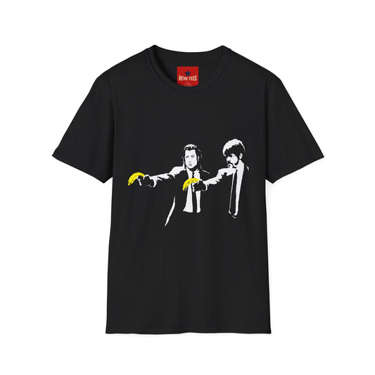 Banksy Pulp Fiction Banana Standoff T-Shirt