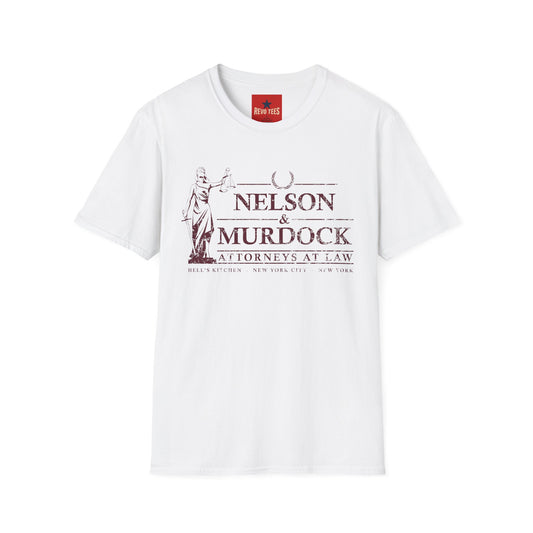 Nelson & Murdock Attorneys T-Shirt — Legal Drama Fan Tee