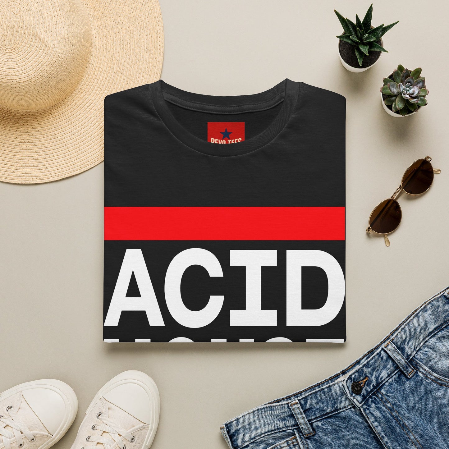 Acid House T-Shirt — Retro Rave Music Tee