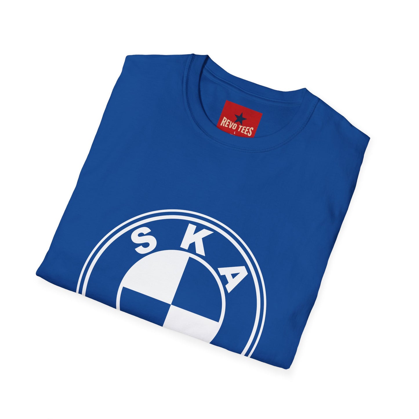 Ska Mod Target Logo T-Shirt — Retro Two-Tone Checkerboard Music Tee