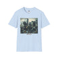Revotees Banksy City Riot Graphic Urban Protest Art T-Shirt - alternate view 8