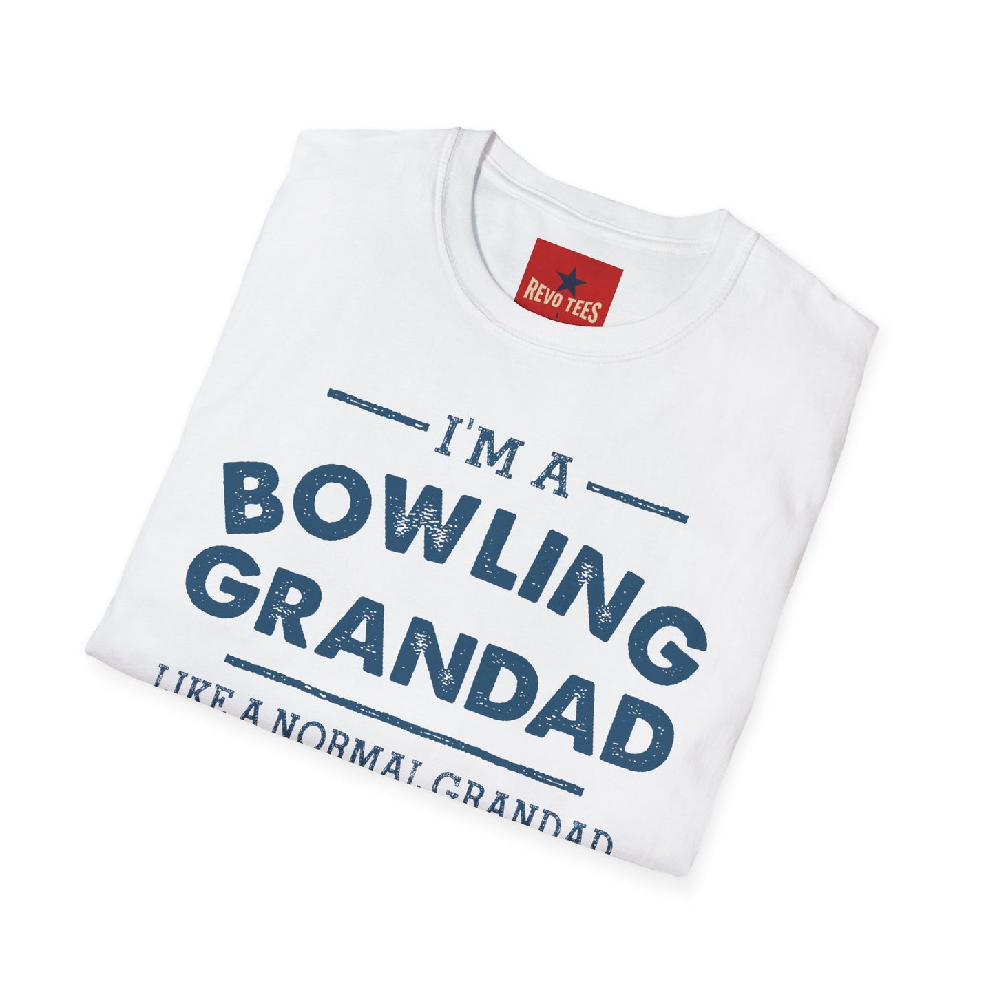 Bowling Grandad T-Shirt — "I'm a Bowling Grandad" Retro Dad Gift
