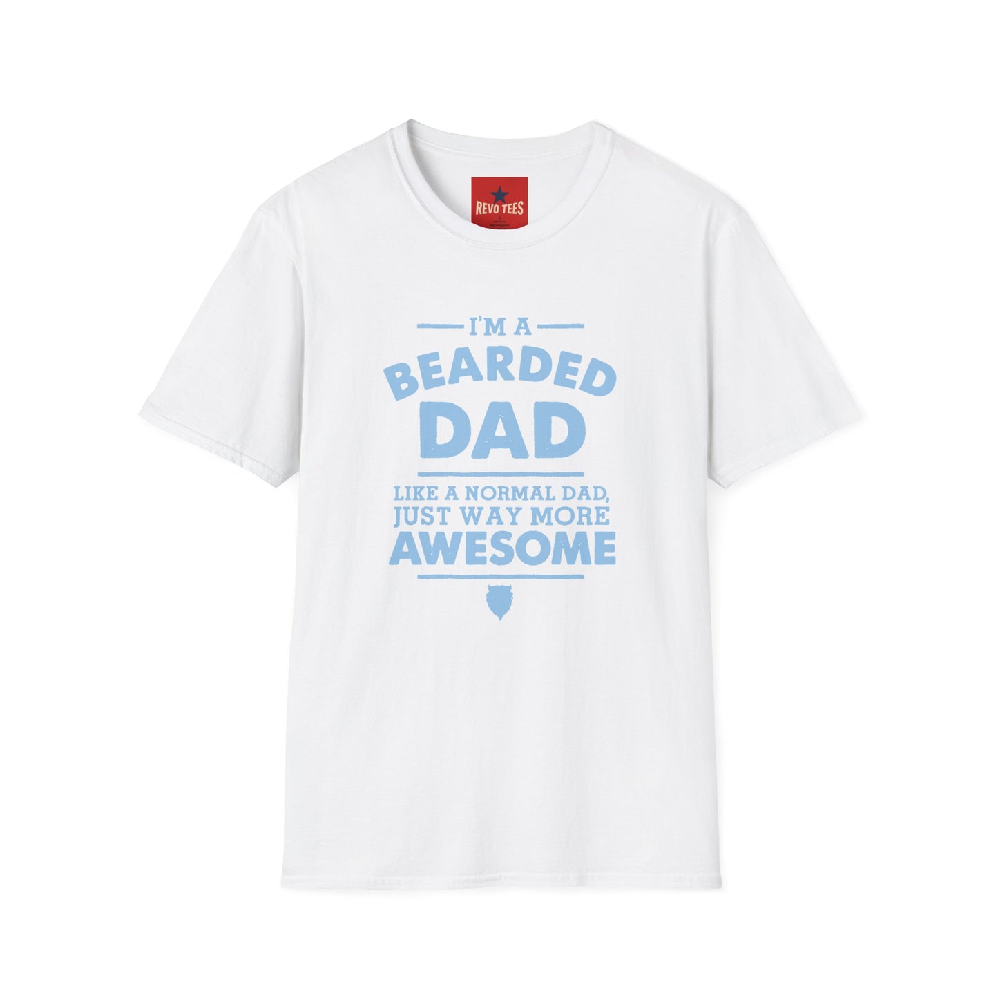 Bearded Dad T‑Shirt — "I'm a Bearded Dad" Funny Father's Day Tee