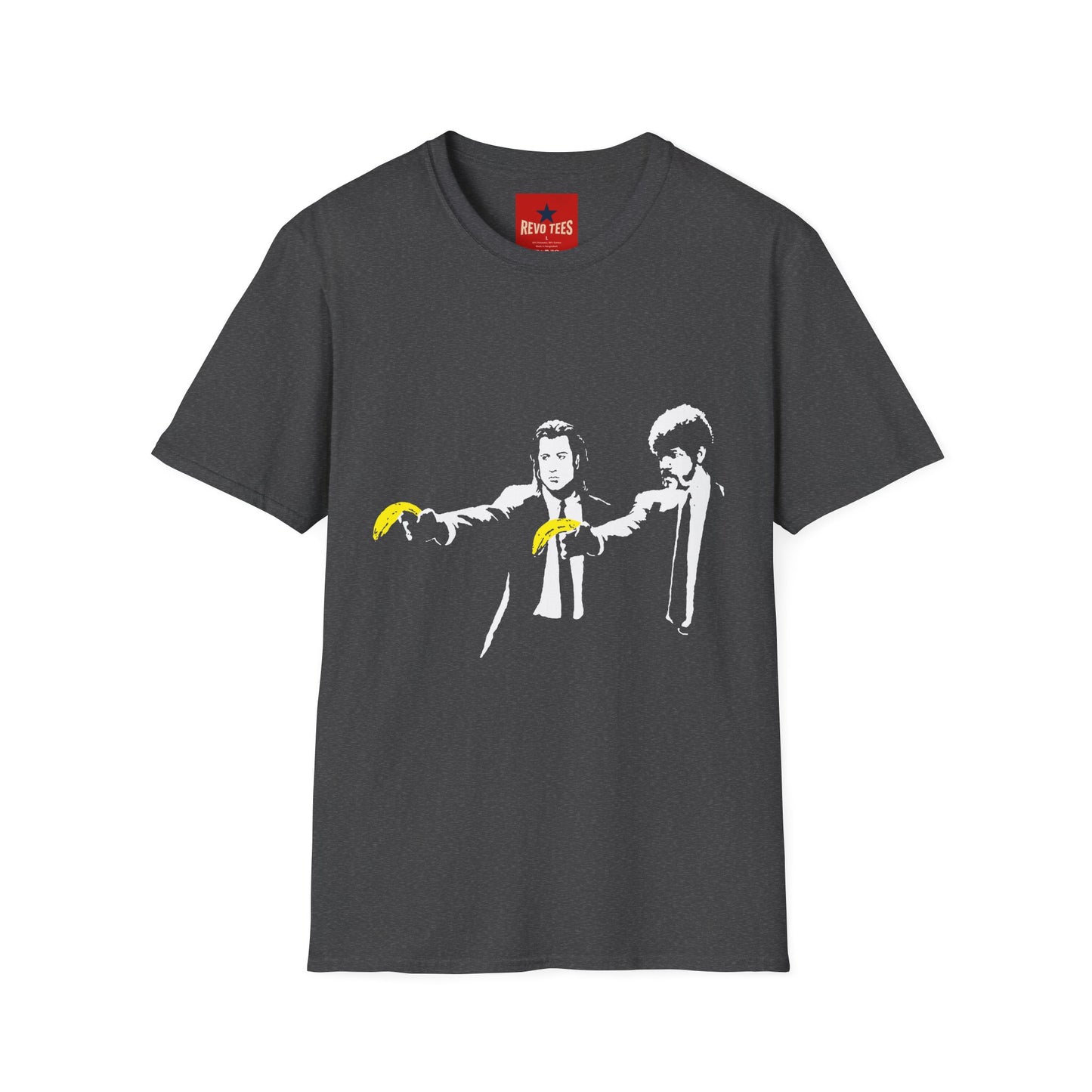 Banksy Pulp Fiction Banana Standoff T-Shirt