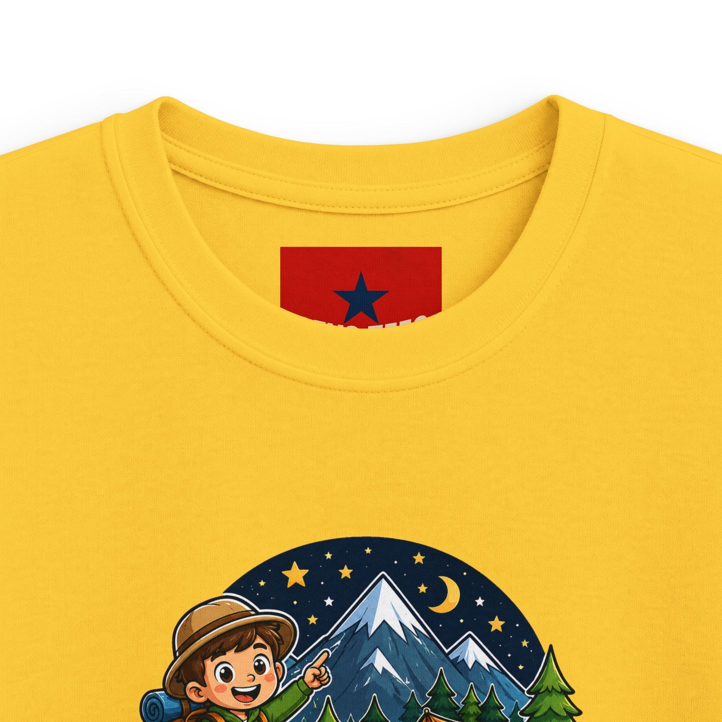 Kids Adventure Club T-Shirt — Mini Explorer Camping Tee