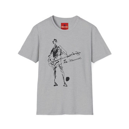 The Clash - Joe Strummer Sound Check - By Ray Lowry - Unisex Softstyle T-Shirt