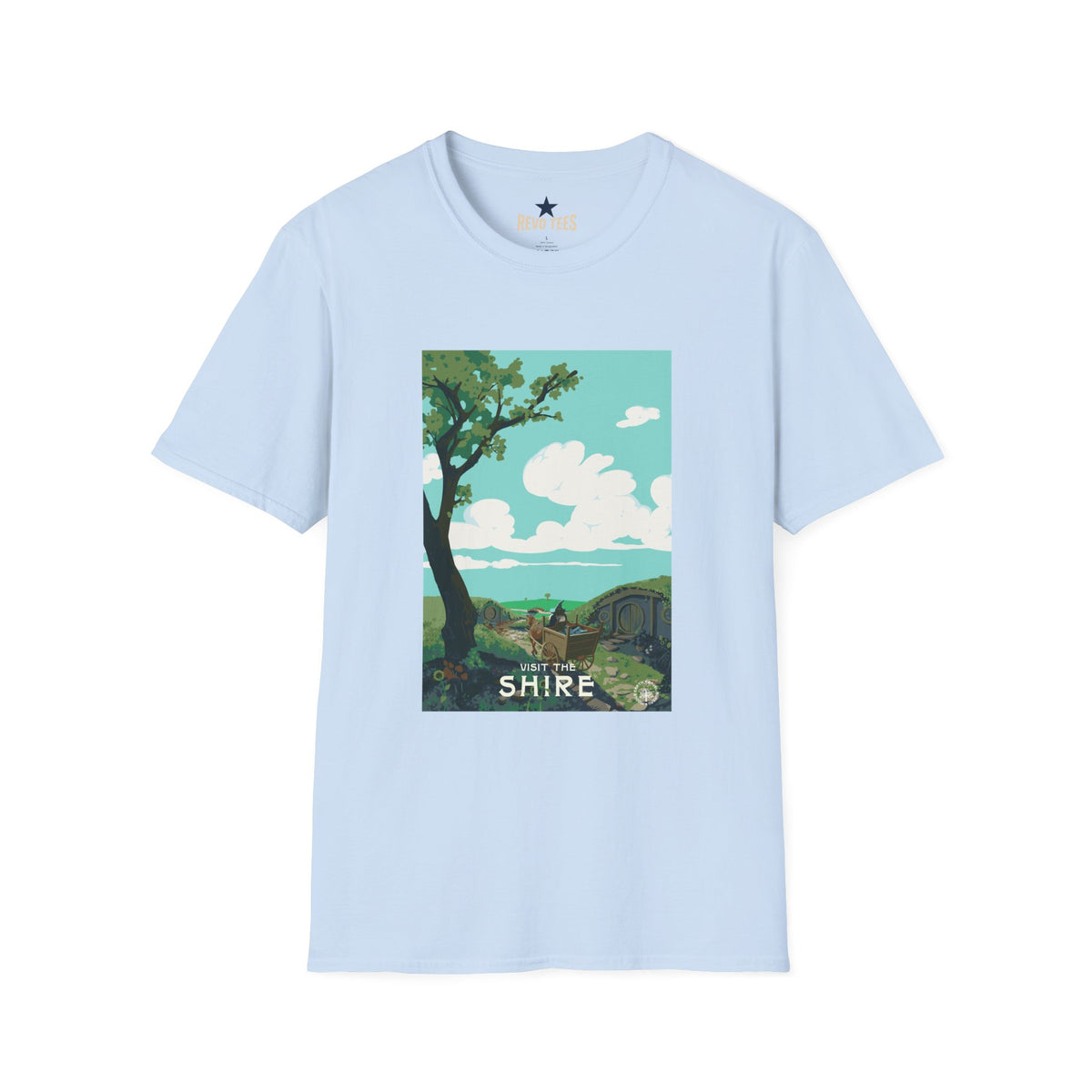 Revotees Lord of the Rings the Shires Unisex Softstyle T-Shirt - alternate view 8