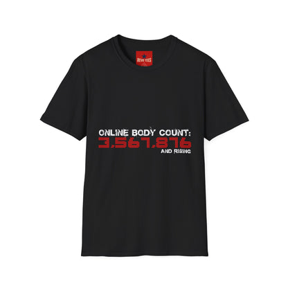 Online Body Count - Unisex Softstyle T-Shirt