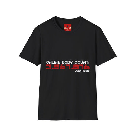 Online Body Count - Unisex Softstyle T-Shirt