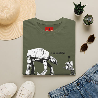 Banksy T‑Shirt — 'I am your father' Star Wars AT-AT Funny Graphic Tee