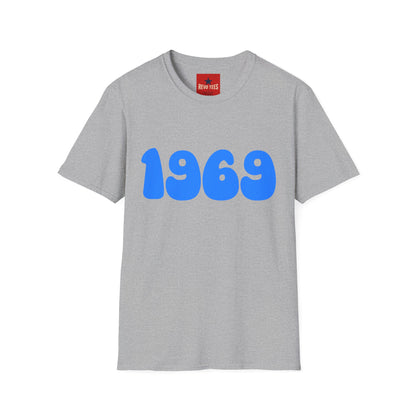 1969 Retro Year T-Shirt — Vintage 60s Birthday / Anniversary Tee