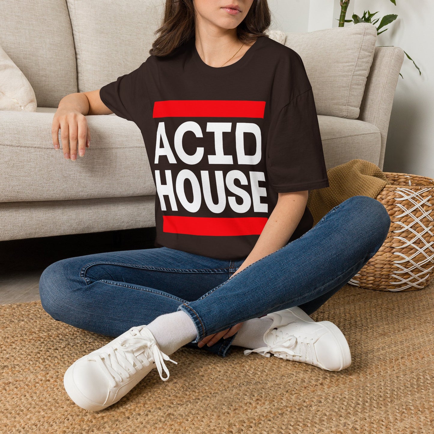 Acid House T-Shirt — Retro Rave Music Tee