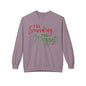 "You Scumbag, You Maggot" Festive Fairy Tale of New York Script Crewneck Sweatshirt