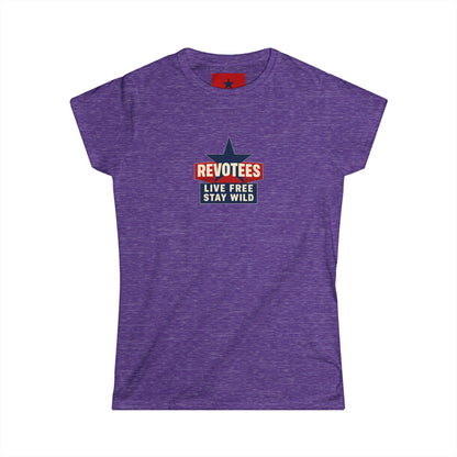 Revotees 'Live Free Stay Wild' Women's Tee