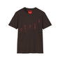 T-Shirt — Minimal Red Drip Eyeballs Graphic Tee