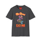 Mr. Burns Casino T-Shirt — Retro Neon Mermaid Resort Tee