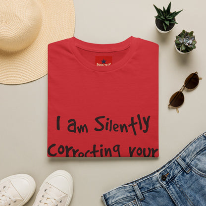 I'm Silently Correcting Your Grammar - Unisex Softstyle T-Shirt