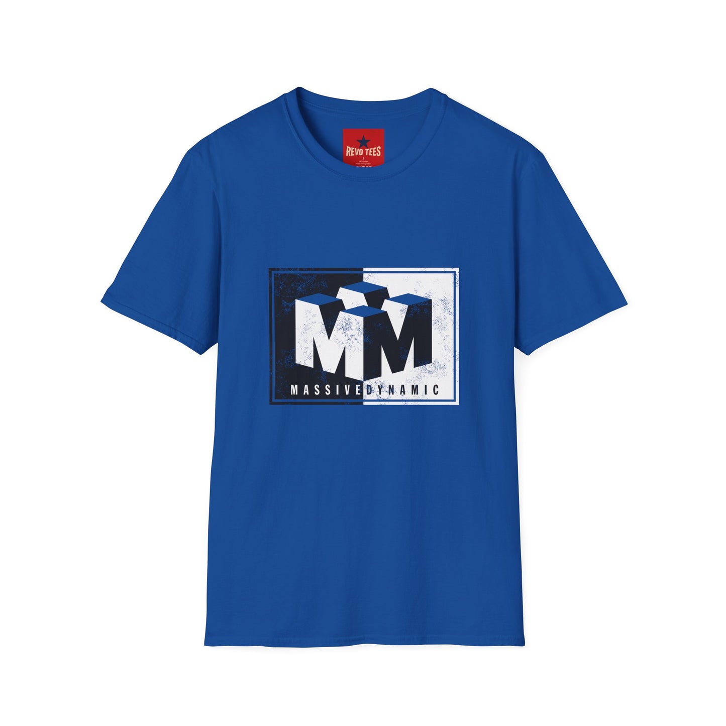 Massive Dynamic Logo T-Shirt — Distressed Graphic Tee