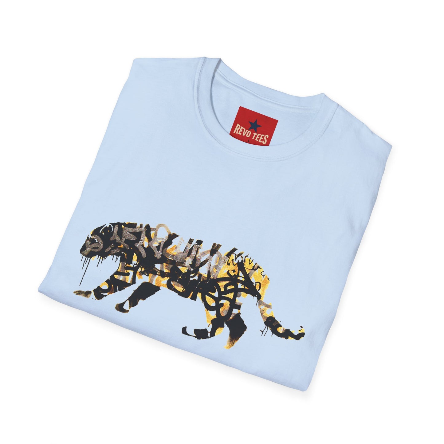 Banksy Graffiti Tiger T-Shirt — Urban Street Art Cat Tee