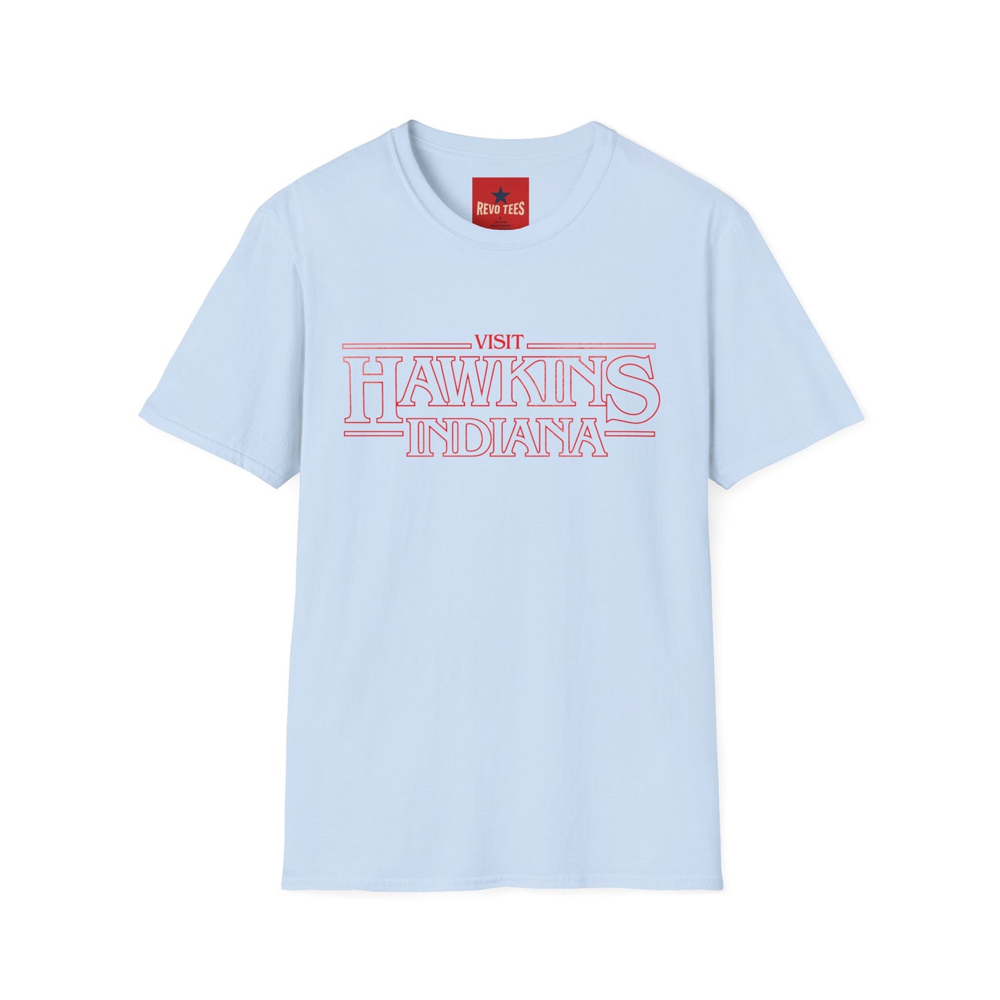 Visit Hawkins Indiana T-Shirt – Retro Stranger Things Inspired Tee