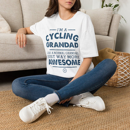 Cycling Grandad T‑Shirt — "I'm a Cycling Grandad" Funny Gift for Grandpa