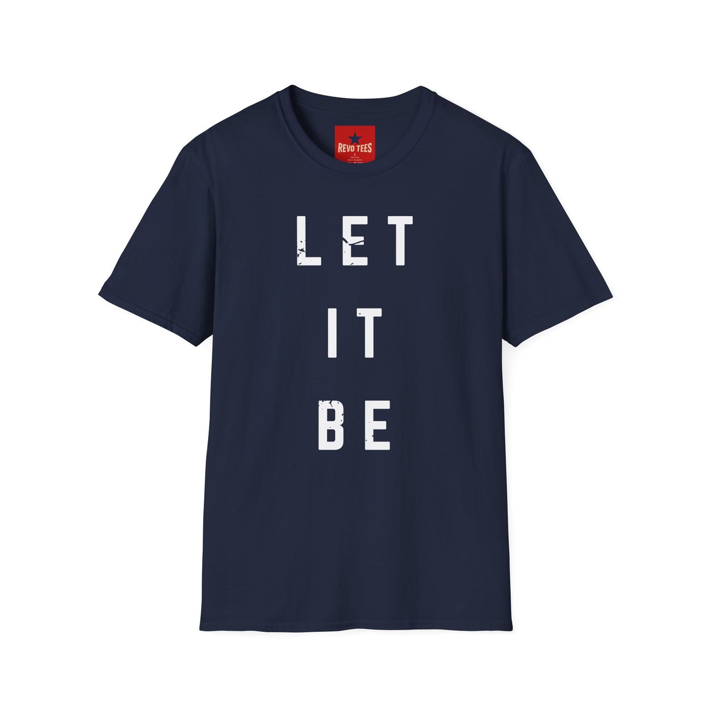 The Beatles - Let It Be Lyric - Unisex Softstyle T-Shirt