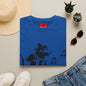 Music Cat T-Shirt — Black Silhouette Singing Rat Graphic Tee