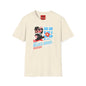 Retro Pixel Blues Bros. T-Shirt — 8‑Bit Gamer Graphic Tee