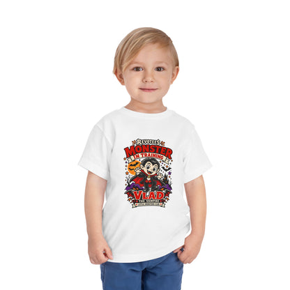 REVOTEES Toddler Monster In Training Tee — 'Vlad the Vampire' Halloween Kids Shirt