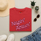 Nozin' Aroun' T‑Shirt — Retro Pink Script Casual Tee